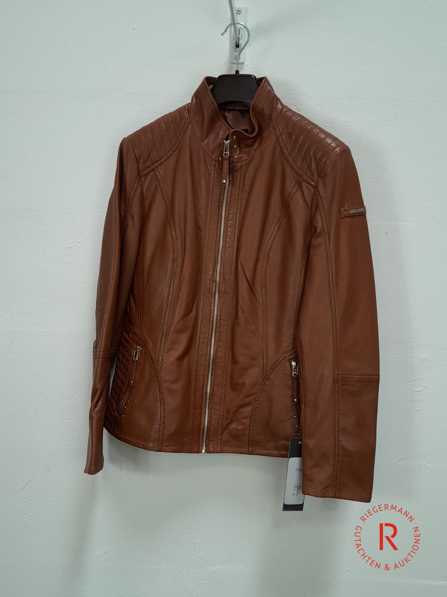 DAMEN LEDERJACKE GRÖSSE 42